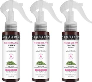 Soulflower Rosemary Water with Mint - Pack of 3