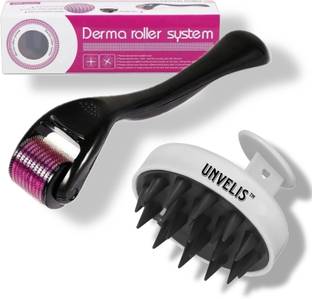UNVELIS Hair Growth Activator Derma Roller For Hair Growth 0.5 mm