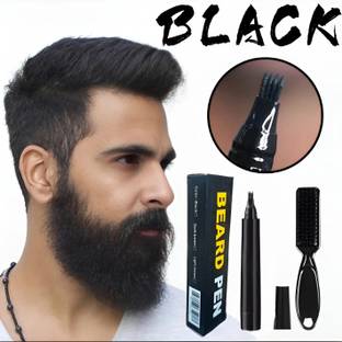 Etezaxist InstaBeard Pen Kit ? For a Fuller, Sharper Beard Look (pack of 01) (Black)