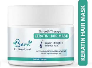 bavri Keratin Hair Mask For Smoothening Hair & Damage Repair of Dry Damaged