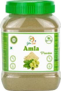 Glow Lush 100% Pure Amla Powder for Hair, Face| Indian Gooseberry