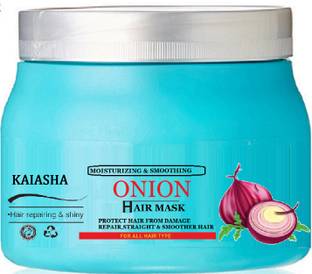 KAIASHA onion hair mask Hair Mask For Moisturizing Frizzy & Dry Hair Care Smooth,