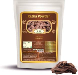 बायोटिक Katha Powder (Acacia Catechu) Kattha Powder
