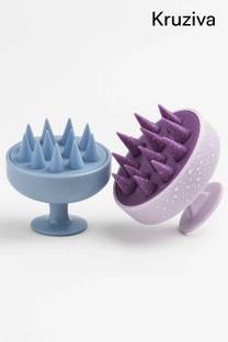 Kruziva Scalp Massager Combo Pack of 2 | Boost Hair Growth & Relaxation | Value Offer!