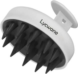 LYCWANE Hair Scalp Manual Massager Shampoo Hair Brush with Soft Silicone
