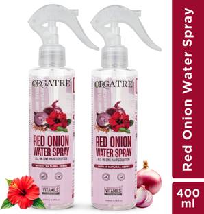 Orgatre Red Onion Water Spray for Hair Growth & Scalp Nourishment with 17 natural herbs