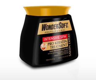 Wondersoft Pro Keratin Deep Recovery Incentive Hair Spa With Sweet Almond oil , Argan oil