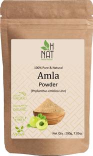 H NAT Amla Powder For Hair Care & Anti Aging Effects (100% Natural)