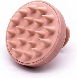 Etszaz Silicone Scalp Massager Shampoo Brush, Shower Scalp Scrubber with Soft Bristles