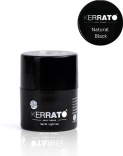 KERRATO HAIR FIBRES Hair Fibres for Thinning Hair(NATURAL-BLACK) 4g Natural Hair Thickener