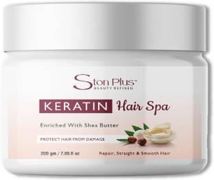Ston Plus Keratin Hair Spa – Deep Nourishment & Smoothening Cream |