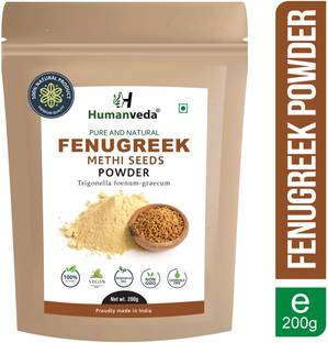 Humanveda Natural Methi Seed Powder For Hair Growth | Fenugreek Powder
