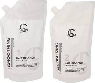 Calveo Straightening kit Smoothing Cream &