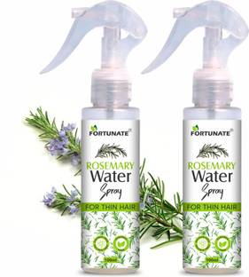 FORTUNATE Rosemary Water Spray for Hair - Pack of 2