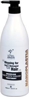 Global Amazon Secrets Nanoplastia Treatment | Frizz-Free Shiny & Straight Hairs upto 6 months