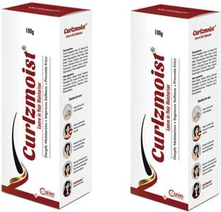 curlzmoist HAIR MOISTURIZER (PACK OF 2 * 100GM)
