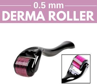 UBRONIK 0.5mm Titanium Derma Roller for Beard & Hair Regrowth Therapy