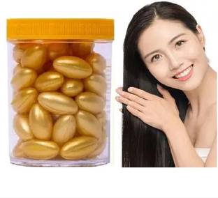 YUENCY Professional Vitamin E hair Softener Gel Capsules