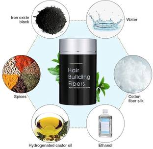 MYEONG Hair Fibers For Thinning Hair & Bald spots bhanu123 Hair Loss Concealer in seconds Hair Volumizer Powder