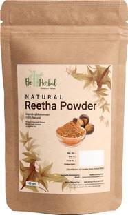 BE HERBAL Reetha Powder for Hair Growth & Boost Hair Volume| 100% Natural & Organic