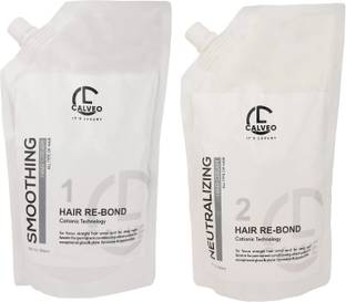 Calveo Straightening kit Smoothing Cream &