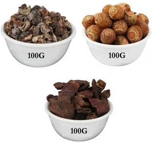 OEHB Natural Amla, Reetha and Shikakai Raw Form Each-100g
