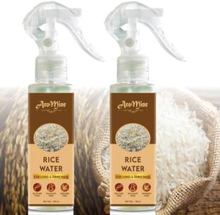 AroMine Rice Water For Hair Growth | Hair Spray for Regrowth | Rice Water Hair Mist-