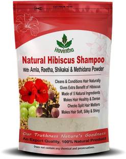 Havintha Natural Amla Reetha Shikakai Methidana And Hibiscus Powder Shampoo for Hair