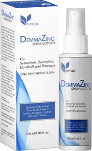 Tatveda Demmazinc Scalp Recovery Pyrithione Zinc Cleansing Spray Lotion (For Itchy Flaky