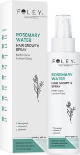 FOLEY Rosemary Water Spray for Hair Growth with Fenugreek, Vitamin E