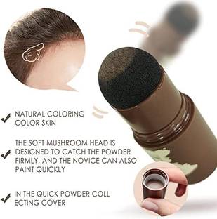 Emijun Quick Root Touch-Up,Waterproof Hair Root Concealer-01 Eyebrow Stencil