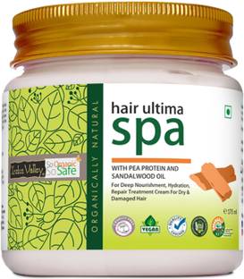 Indus Valley Paraben Free Ultima Spa For Moisturizer Hair and Scalp, keratin mask