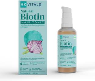 HK VITALS by HealthKart Biotin Hair Tonic for Hair Growth, with Red Onion & Caffeine