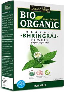 Indus Valley Bio Organic 100% Natural Bhringraj Powder