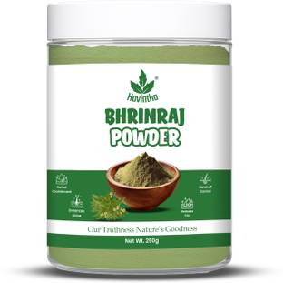 Havintha Bhringraj Powder For Hair Growth Split Ends Nourishment Dandruff Moisturising