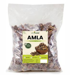 Vedcare Dry Amla for Eating, Hair & Skin (Whole, No Salt)
