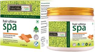 Indus Valley Paraben Free Ultima Hair Spa For Moisturizer Hair and Scalp, keratin hair mask