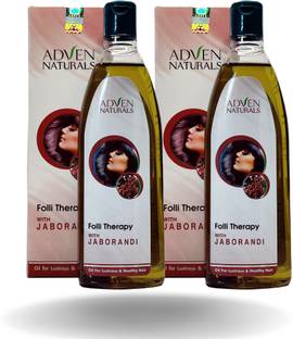 Adven Naturals ADVEN Folli Therapy With Jaborandi Hair Oil 200ML x 2 Hair Oil (400 ml)