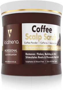 Volamena Coffeee exfoliating Hair & Scalp Cleansing Scrub