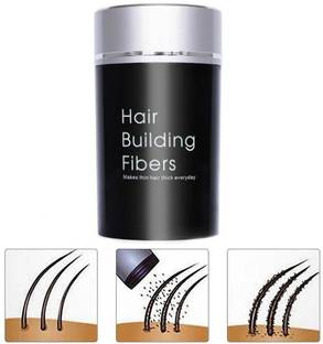 MYEONG Black Shade Hair Building Fibers Bhanu Hair Loss Concealer in seconds Hair Volumizer Powder