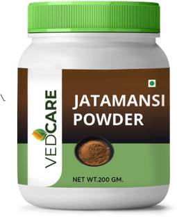 Vedcare Organic Jatamansi Powder (Spikenard/Nardostachys jatamansi) For Hair