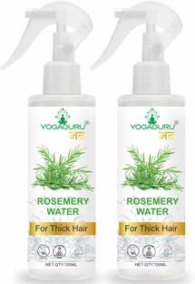 YOGAGURU MANTR Rosemary Water Spray for Hair Growth| Mist for Hair Fall Control (200 ml)