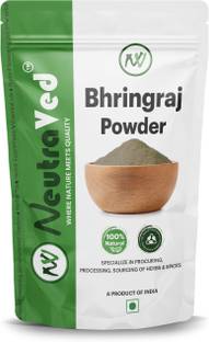 NeutraVed Bhringraj Powder For Hair Growth Nourish Your Hair & Scalp Naturally