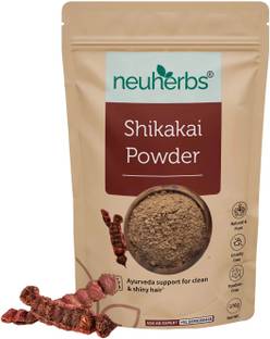 Neuherbs Shikakai Powder For Clean and Shiny Hair With No Artificial Colour & Additives