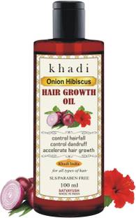 Satvayush Red Onion Hibiscus Hair Oil - For Hair Growth & Hair Fall Control Hair Oil