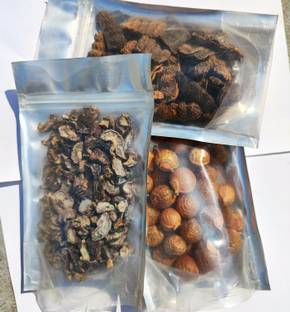 Festee Beauty Natural Care From Nature Reetha Amla Shikakai (RAW Form) Combo Pack 100g Total