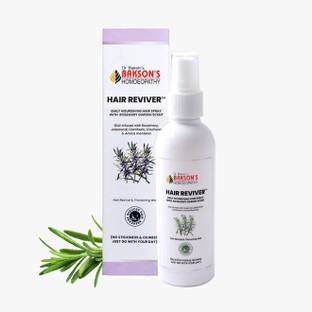 Bakson Hair Reviver Mist - Daily Nourishing Hair Spray with Rosemary Garden Scent