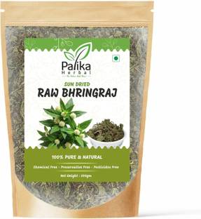 Palika Herbal Organic Raw Bhringraj 100g | 100 % Natural Bhringraj Dry Leaves for hair growth