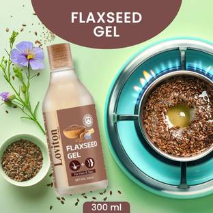 loviton Flaxseed Gel | 100% Natural Hair & Skin Nourishment