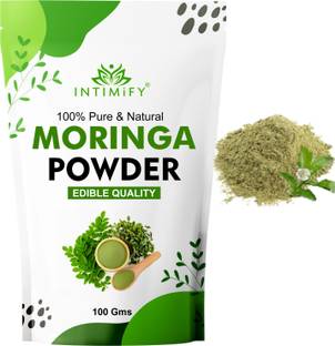 INTIMIFY Moringa Powder | Drumstick Leaf Powder | Good For Immunity, Digestion, Haircare